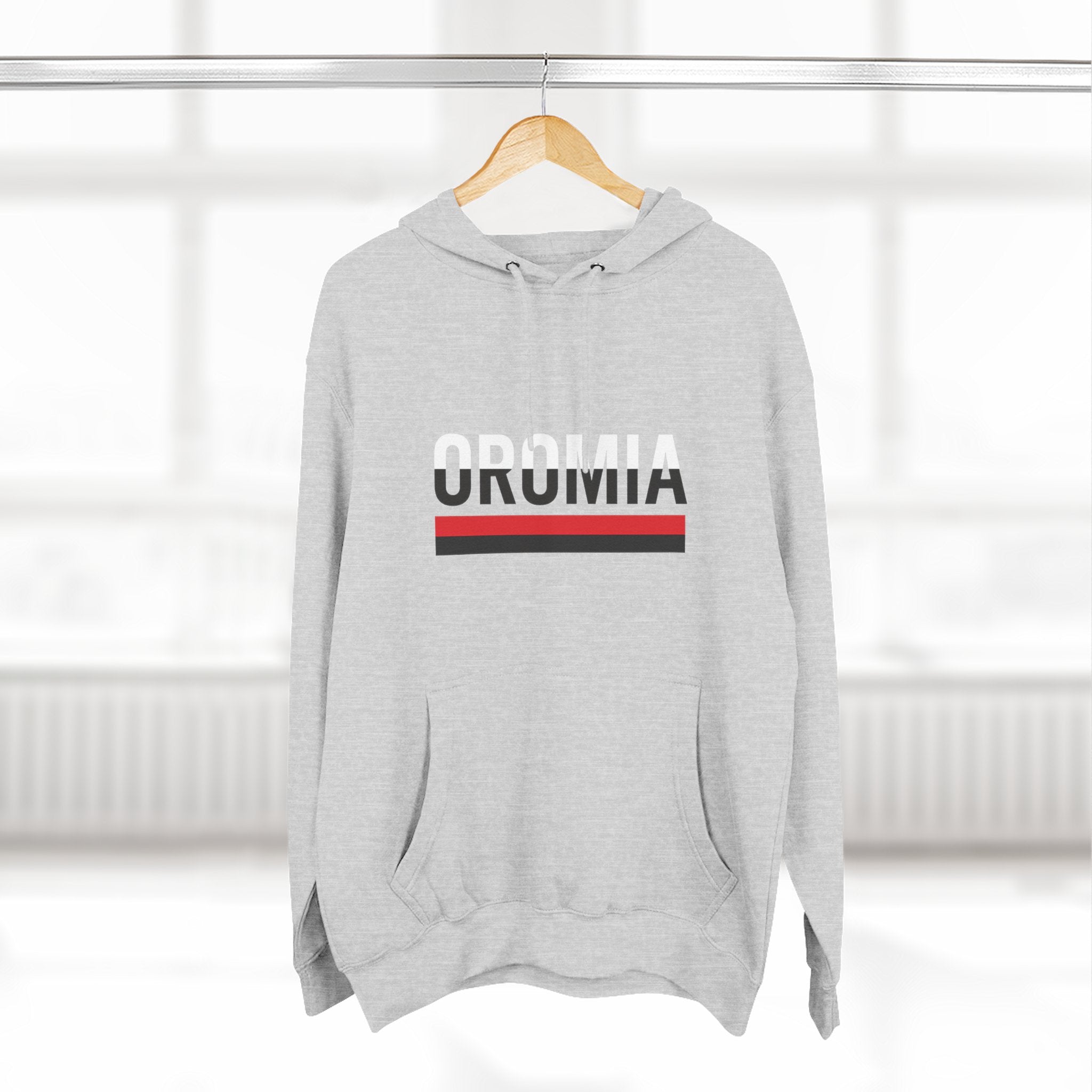 Oromia Striped Hoodie — Oromo Pullover
