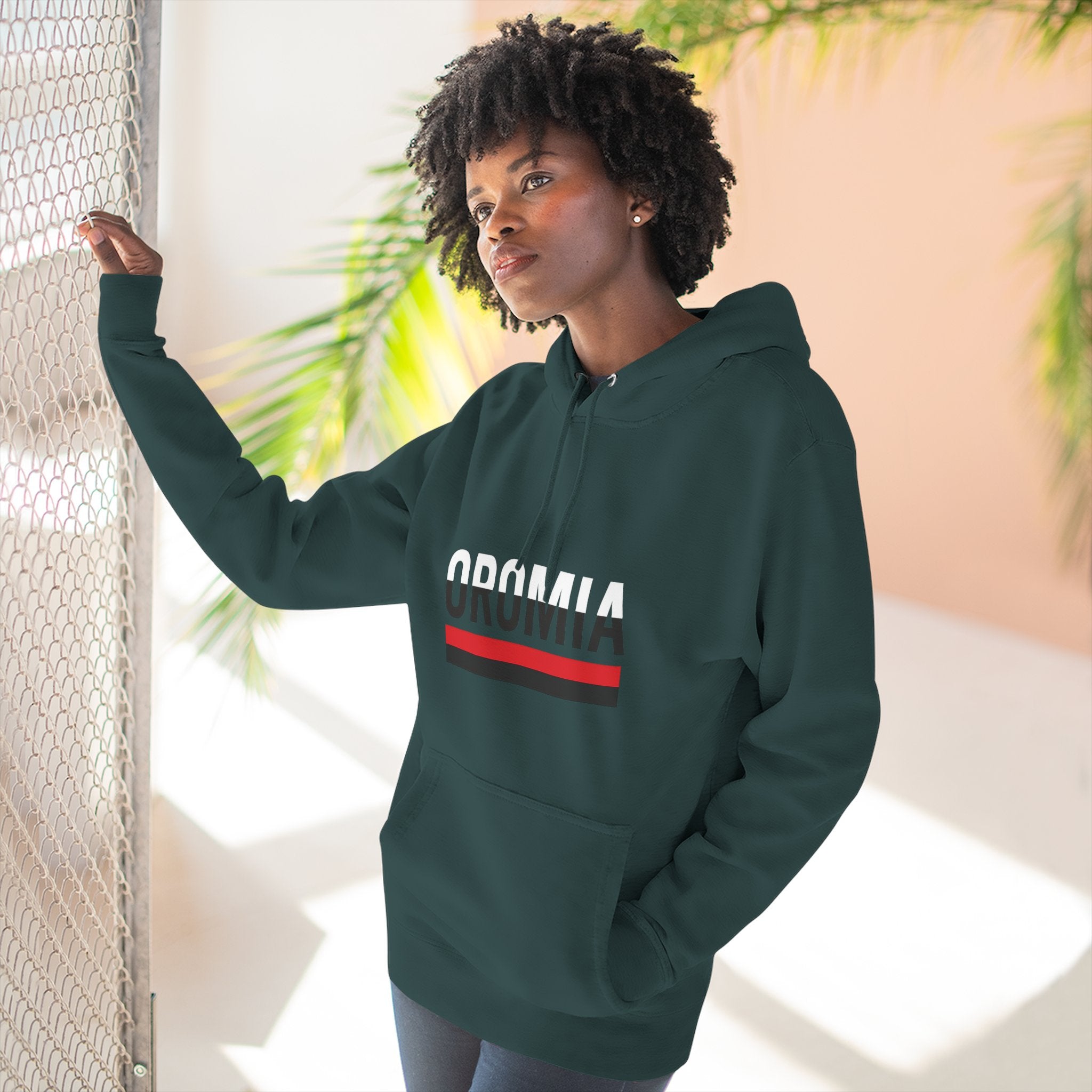 Oromia Striped Hoodie — Oromo Pullover