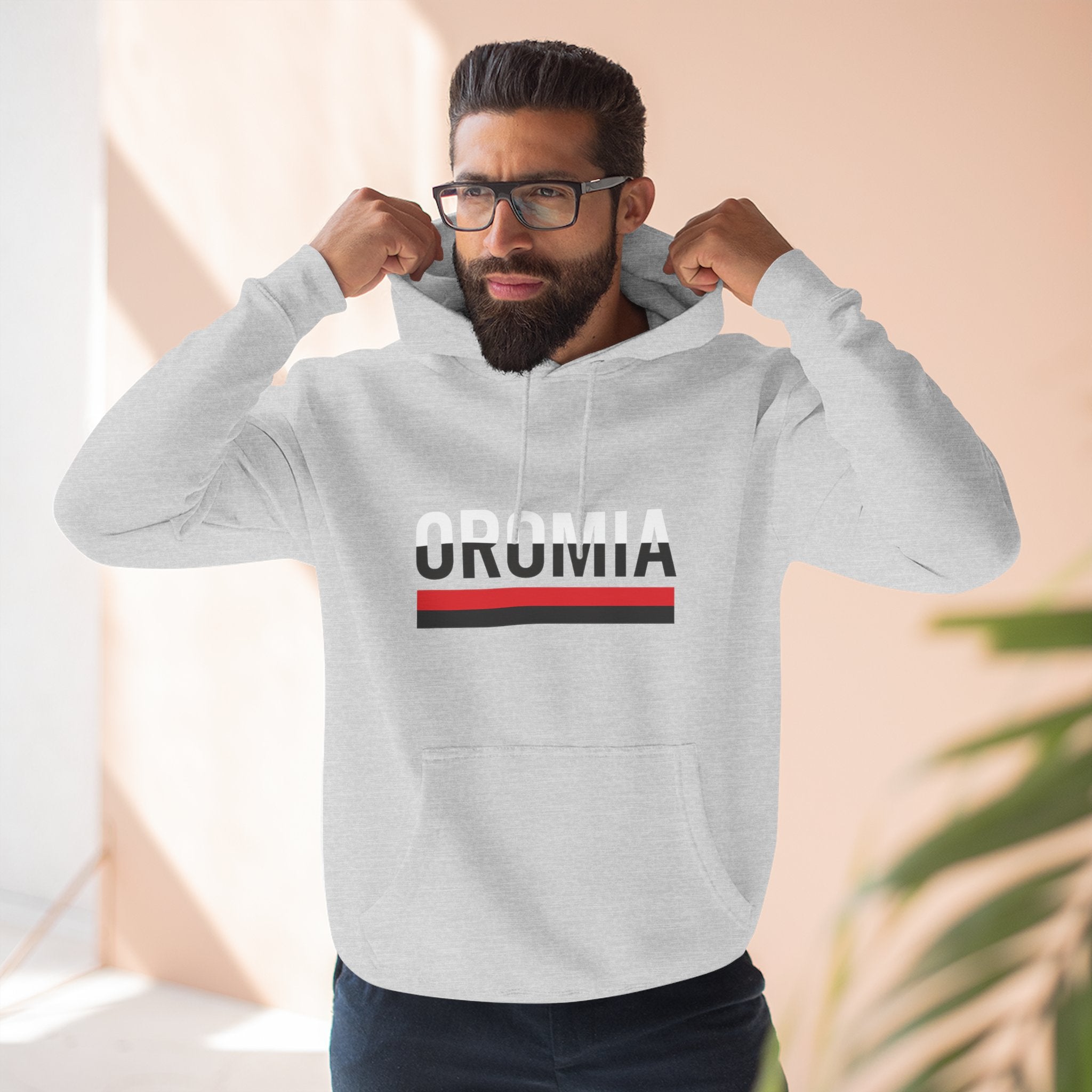 Oromia Striped Hoodie — Oromo Pullover